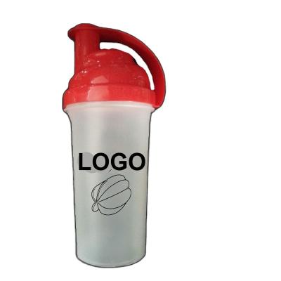 China Sports Shaker Cup Semi-transparent Design Single Wall Plastic Cup 780ml Single Wall Mug for sale