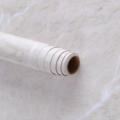 China 60cm Rolls Waterproof Marble Self-adhesive Kitchen Wallpaper 60cm Removable Waterproof Red Agate 3D Pattern Wall Papers for sale