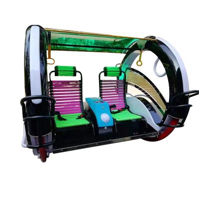 China Easyfun Big Adult Blister Shell Amusement Machine Real Cheap Custom 360 Degree Indoor Amusement Happy Rolling Car for sale