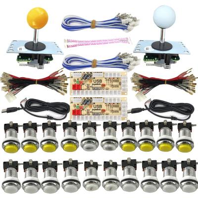 China zero delay 5v led 5pin button joystick control board diy kit delay arcade usb encoder pc zero for sale