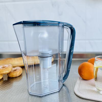 China Large-sample Affordable Drinking Water Ace ABS Water Filter Pitcher With UF Carbon Filter Drinking Water Purification Filtered Water Jug for sale