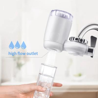 China Whole Automatic Hotel House Kitchen Water Filter Faucet Water Softener System White Treatment Plants for sale