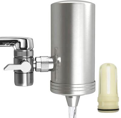 China Easy Operation Multifunction Faucet Water Filter Household Faucet Remove Impurities Filter for sale