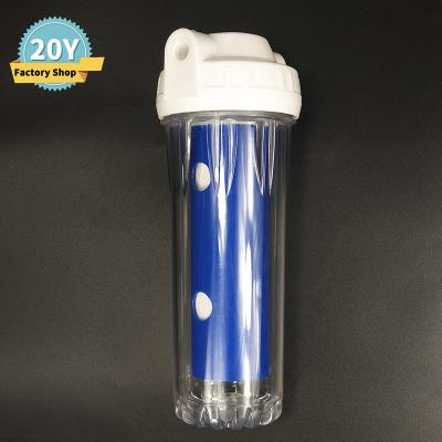 China Intercept Bacteria One Stage Portable Faucet Water Filter Chinese High Flow Drinking Water Filter Prefiltration System for sale