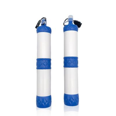 China Survival Lightweight Outer Membrane UF Straw Outdoor Water Filter For Emergency for sale