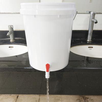 China Hotel OEM UF Water Filters Wholesale Plastic Water Bucket With Outlet For Outdoor for sale