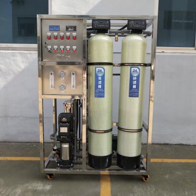 China Hotels Small Commercial RO System Portable Reverse Osmosis Pp+udf Drinking Water Treatment Plant System for sale