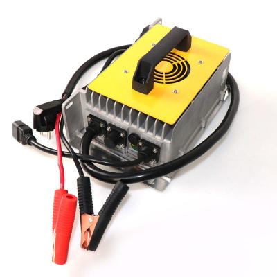 China High intelligent waterproof 72 volt charger 10A 84 volt battery charger electric car sightseeing car charger for sale