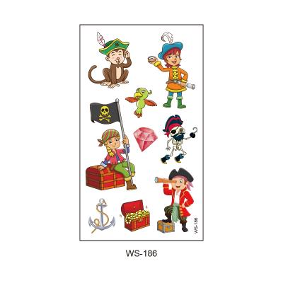 China 2021 Hot Sale Custom Non-toxic Materials Stickers Temporary Waterproof Tattoos For Kids for sale