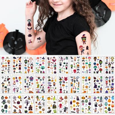 China Wholesale Temporary Skin Safe Temporary Tattoo Stickers For Kids , Halloween Kids Body Tattoos Custom Made for sale