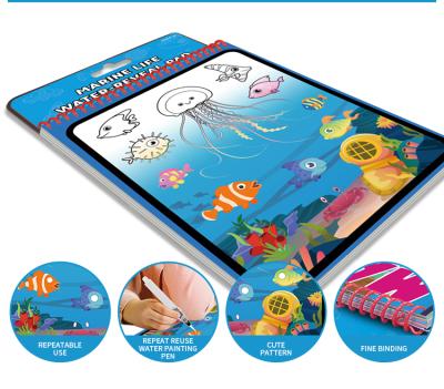 China Europe China factory supply magic children water book water painting drawing book for wholesale for sale