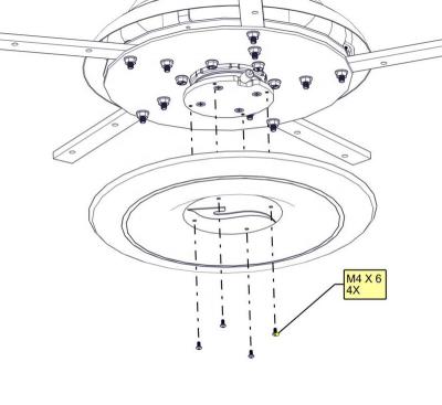 China Hotels Vindus M600 Ventilation Five Blade Gym Ceiling Fan for sale