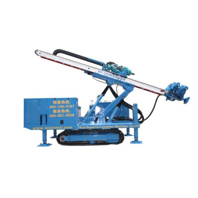 China HDL-180D Hard Rock Tunnel Pipe Cast Hole Fisherman Anchor Guide Hydraulic Drilling Rig for sale