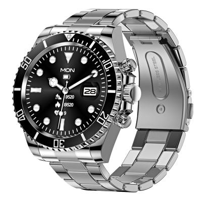 China Auto date high quality stainless steel business men smartwatch IP68 waterproof sport fitness for man for sale