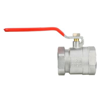 China General Danhong 2 Handle 930g Red Hexagonal Chrome Plated Long Ball Valve For Water Tap for sale