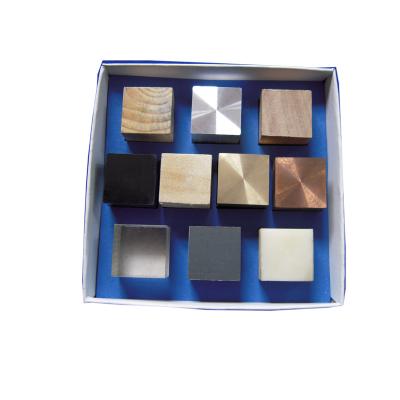 China Cinder Density Block Set Density Cube Set 10 Cube Set 25*25*25mm for sale