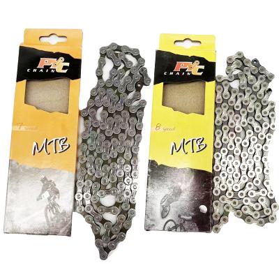 China Durable 6 Speed ​​12 Links 9 Links 116 Alloy Steel Bicycle Parts 116 Bicycle Chain Mountain Bike Chain KMC Mountain Bike Chain MTB Road Bike Chain 6 7 8 9 10 for sale