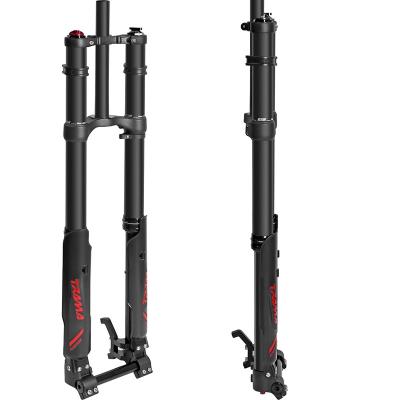 China Mountain Bikes Factory Supply Bicycle Fork Bike Suspension Fork Alloy Steel Fork for sale