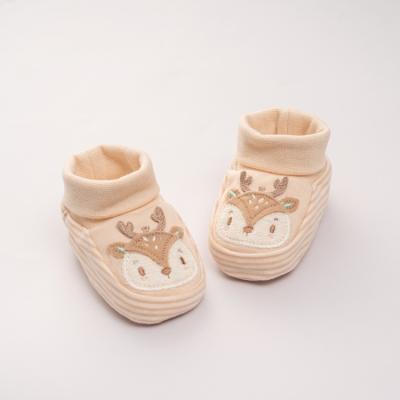 China Organic Cotton Baby Bootie Good Quality Cotton [BABY SHOWER GIFT] for sale