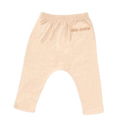 China 2023 New High Grade Customized 100% Cotton Baby Pants Kids Clothing for sale