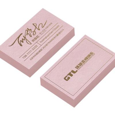 中国 Hot sale customized high-quality logo environmental protection business business card printing 販売のため