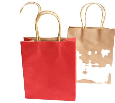 China Custom logo gift shopping bag with handle item surface packaging paper bag for sale