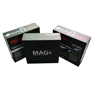 Chine Silver foil Black printing The magnet folding Gift box à vendre