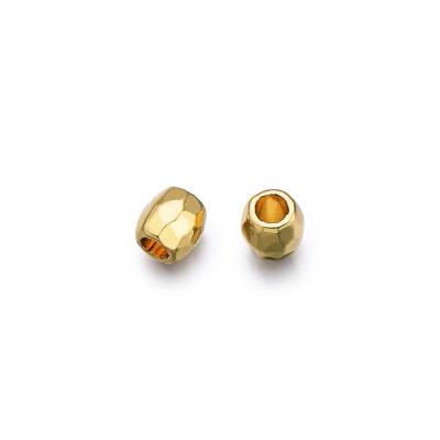 China High Quality Nickel Free Gold Cord Rope End Cut Metal Stoppers For Swimwear for sale