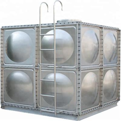 China Boted Panel Type Hotels Galvanized Water Tank For Fire Fighting Water Storage for sale