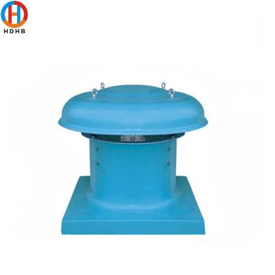 China Industrial warehouse roof air ventialtion FRP anti-corrosion roof fan exhaust hot blower for sale