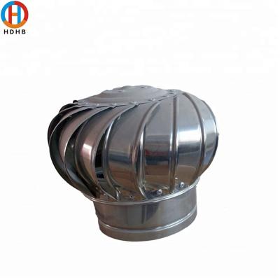 China Warehouse Roof Ventilation Wind Power 12Inch Dia SS Eolic Roof Fans Self Driven Roof Ventilator for sale