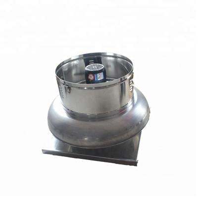 China Aluminum Fire Fighting Smoke Exhaust Roof Ventilator Roof Duct Fan For Smokehouse Exhaust Smoke Hot Air for sale