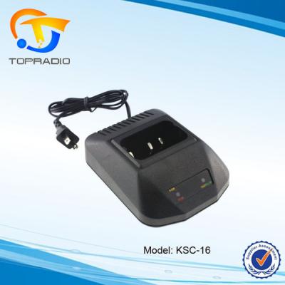 China Two Way Radio KSC-16 KSC-15 Battery Charger for Kenwood KNB-14 KNB15 for TK-2107 TK-3107 TK-378 TK-378G for sale