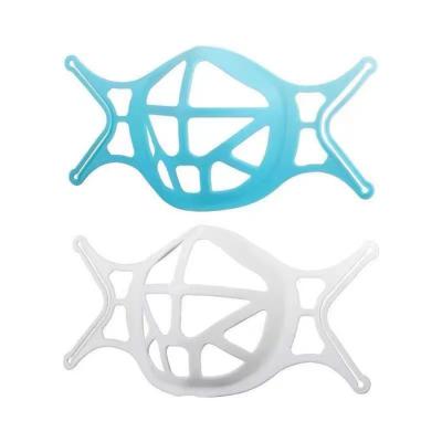 China Support Factory Wholesale Cheap Price 3D Face Silicone Mask Holder Stand Comfortable Breathing Washable Reusable Sight Mask for sale