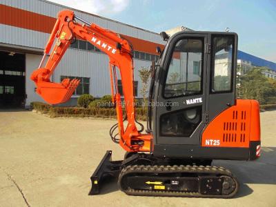 China 2.5T New Mini Excavator for Sale at Good Price 0.05-0.2 CBM for sale