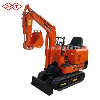 China NANTE NT08 0.8T mini excavator for sale 0.022m3 for sale