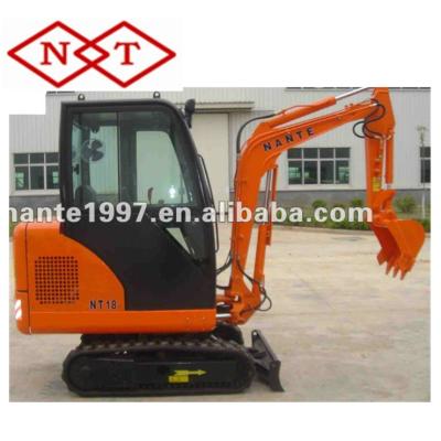 China NT18 Nante1.8t Hydraulic Crawler Mini Digger ym Motor 0.06m3 for sale