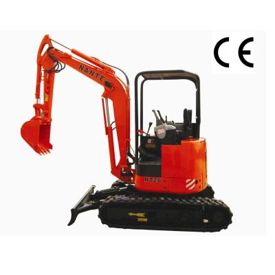 China Nante Mini Crawler Excavator NT28U 2.8 ton with high quality low price 0.1m3 for sale