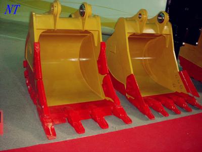 China Q345B+Nm400+Hardox Hyundai deawoo kato JCB bucket doosan 0.8-4.0 m3 tipped excavator bucket for sale