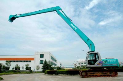 China Q345 (16MN) Excavator Super Boom And Long Reach Arm With Bucket 13M 15.4M 18m 20m 24m Length 8M 10m for sale