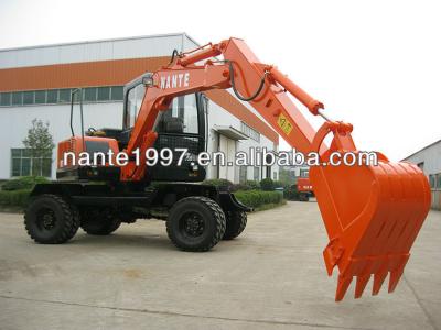 China China Hyundai Wheel Excavator 0.2-0.4m3 for sale