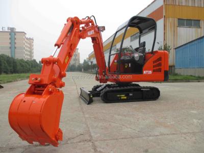 China NANTE MINI EXCAVATOR 2.5 TON, NANTE MINI EXCAVATOR WITH CE 0.07-0.16 CBM for sale