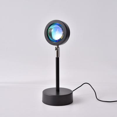 China New-designed light modern background rainbow sunset projector lamp LED sunset lamp projection light for sale