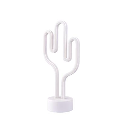 China Custom cute LANDSCAPE OEM RGB neon sign light cactus neon tube decorative light led for home for sale