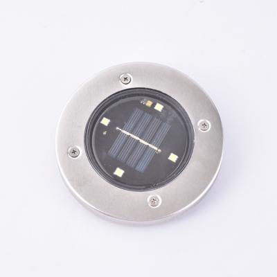 China Garden New Waterproof Outdoor Landscape Lamp Led Underground Light Solar Decoration Led Buried Light With Solar Light for sale