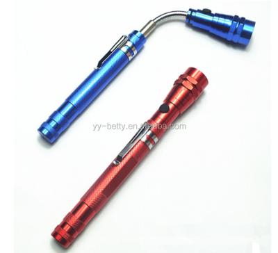 China Telescopic Led Light Emergency Torch Flash Light With Magnet for sale