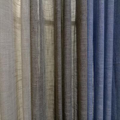 China 2018 Blackout Luxury Cheap Sheer Polyester Window Curtain for sale