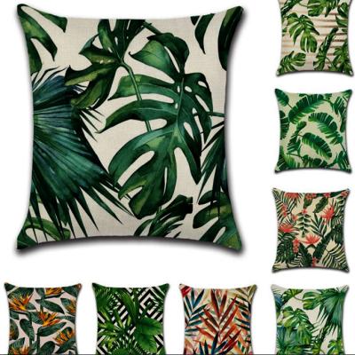 China Waterproof 2019 New USA Style Polyester Cotton Printing Sofa Cushions for sale