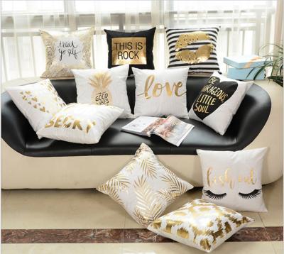 China Amazon 2019 Hot Sale Anti-Decubitus Anti-Decubitus Polyester Velvet Foil Print Sofa Cushion for sale