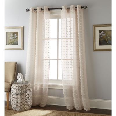 China Pure USA Style Amazon Hot Selling USA Style Pure Polyester Jacquard Curtain for sale